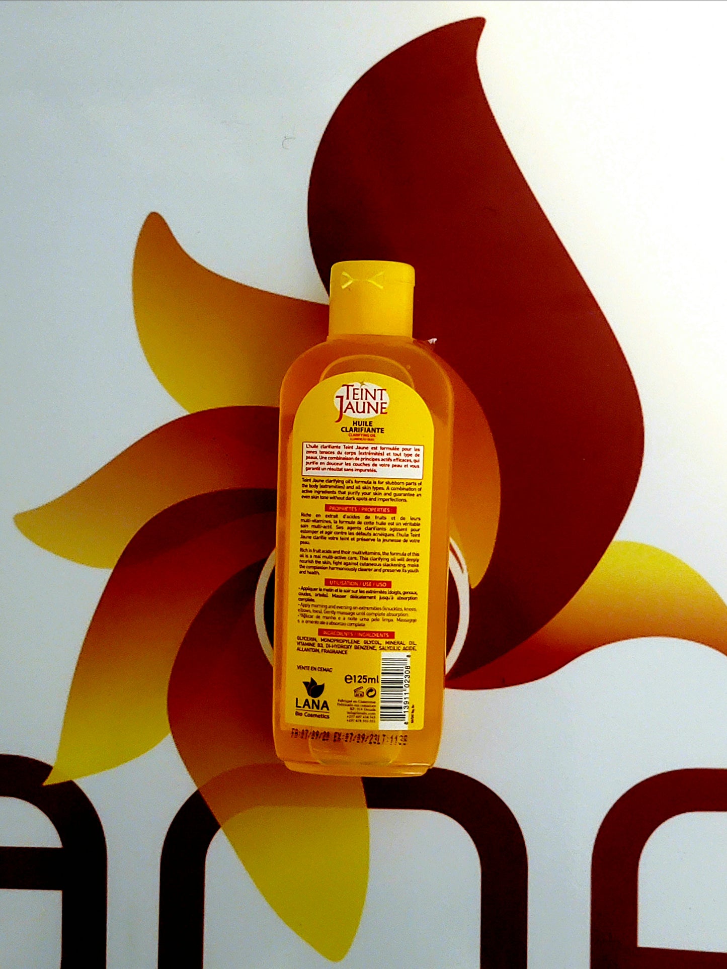 Teint Jaune Huile Clarifiante 125ml