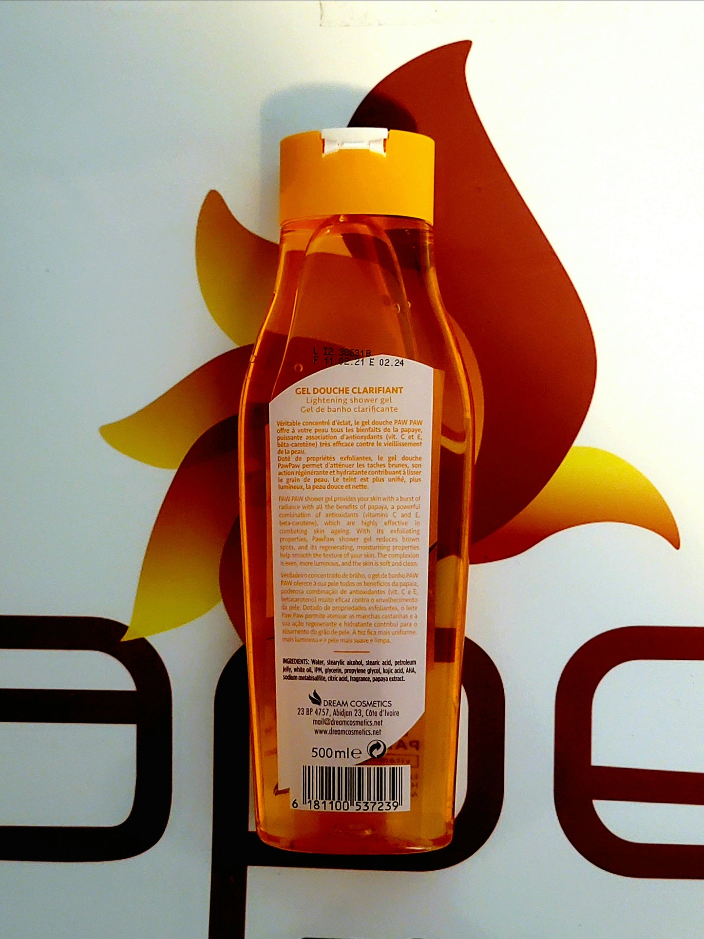 Paw Paw Gel Douche Clarifiant 500ml