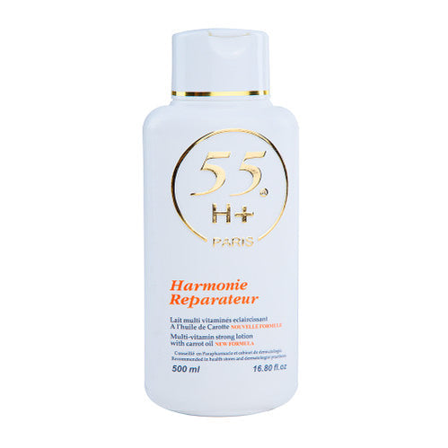 55H+ Paris Harmonie Reparateur Lotion with Carrot Oil 500ml