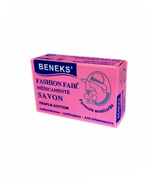Beneks' Fashion Fair Soap Triple Action 80g