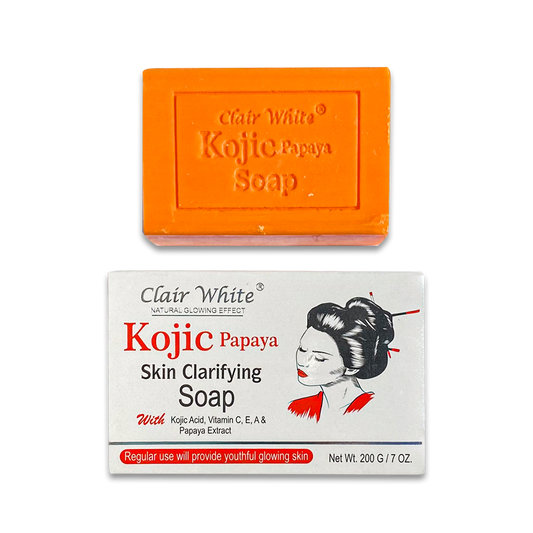 Clair White Kojic Papaya Skin Clarifying Soap 200g