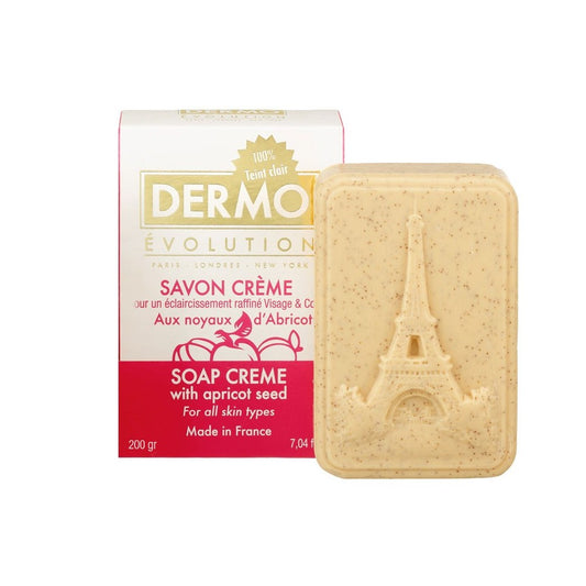 Dermo Evolution Soap Creme with Apricot Seed 200gr