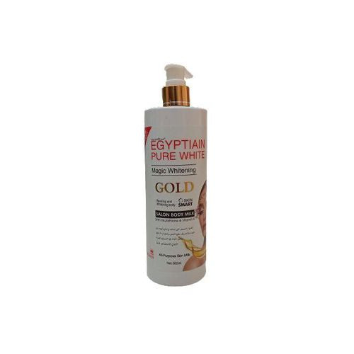 Egyptian Pure White Magic Whitening Gold Salon Body Milk 500ml