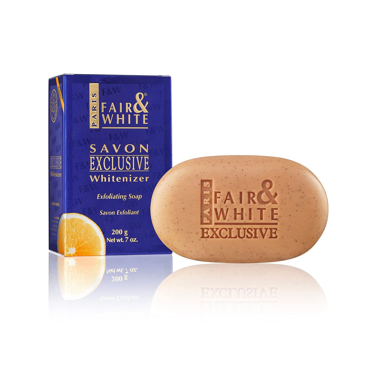 Fair & White Paris Exclusive Whitenizer Exfoliating Soap with Vitamin C 200g