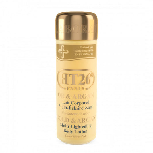 HT26 Paris Gold & Argan Multi-Lightening Body Lotion Tone Revealed 500ml