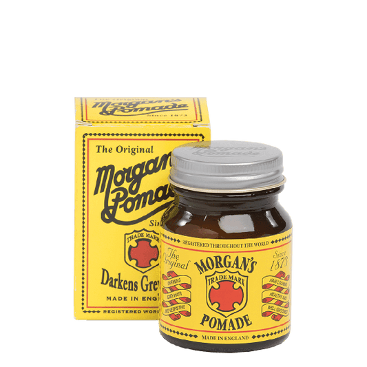 Morgan's Pomade Darkens Grey Hair