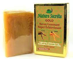 Nature Secrete Gold Savon Gommant Super Eclaircissant 350g