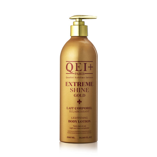 QEI+ Paris Extreme Shine Gold Lightening Body Lotion 500ml