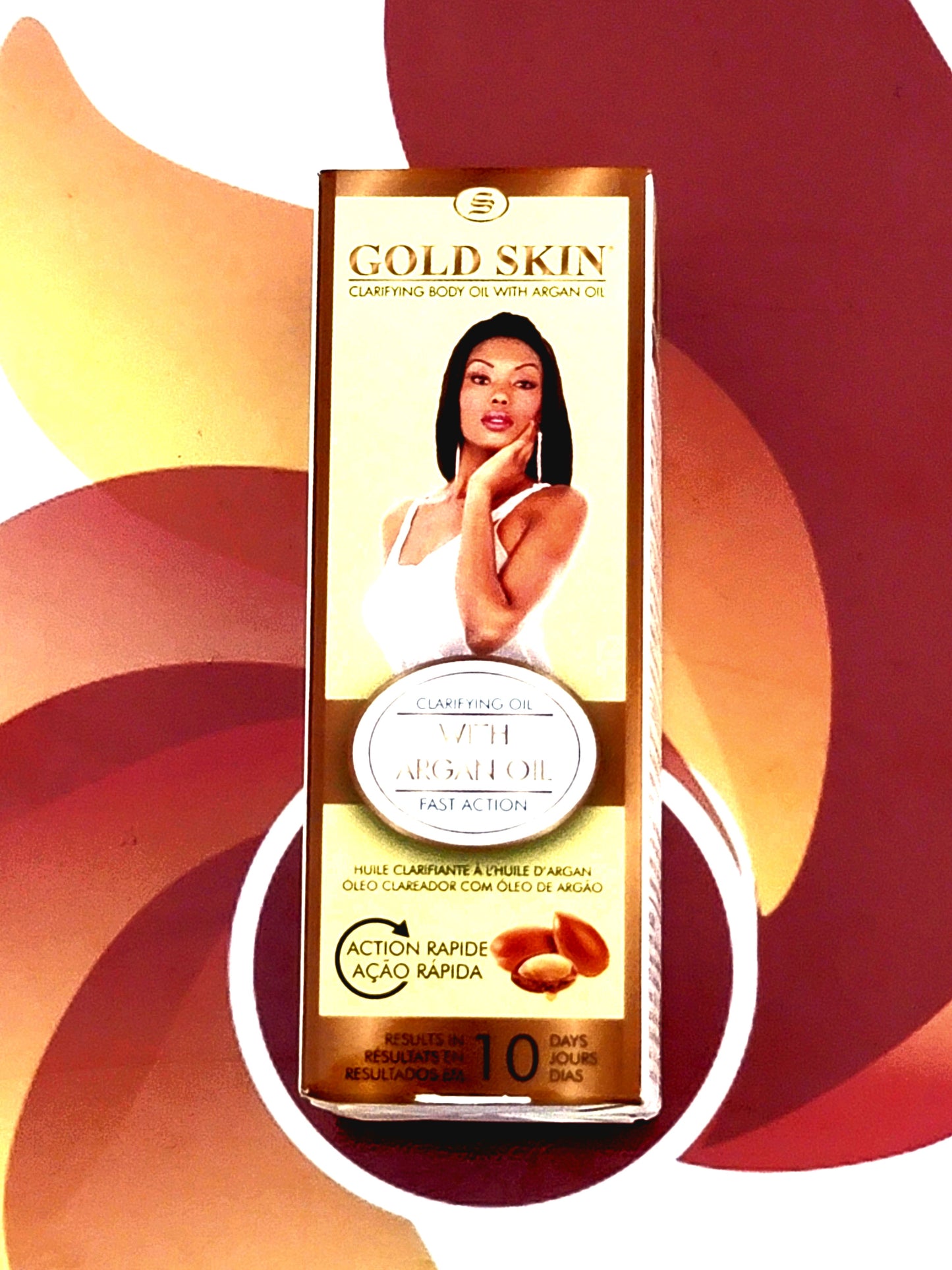 Gold Skin Clarifying Body Oil with Argan Oil