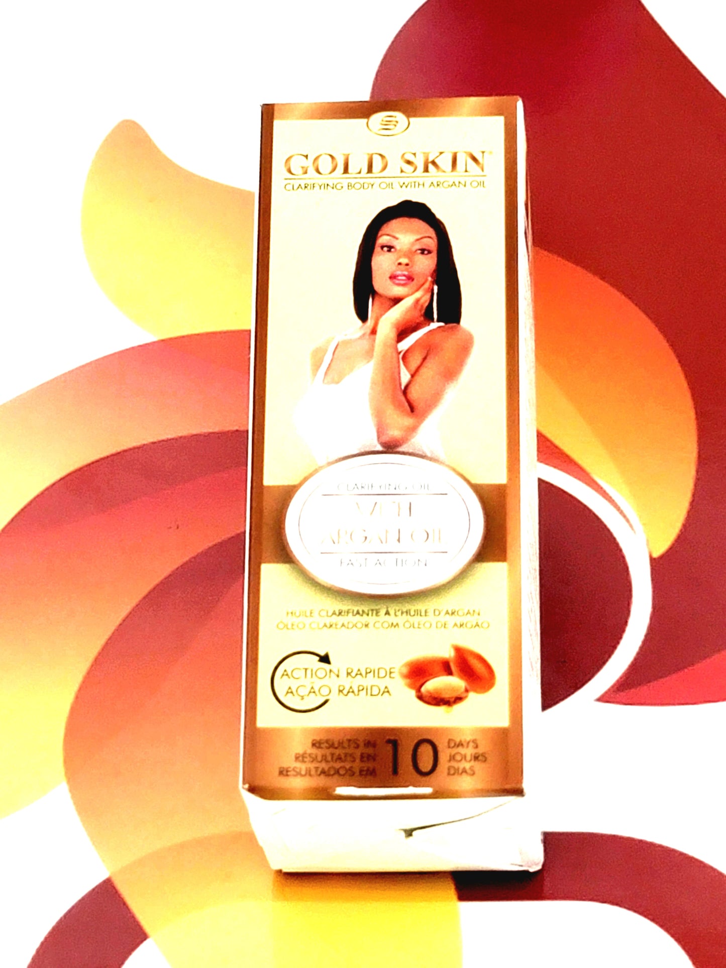 Gold Skin Clarifying Body Oil with Argan Oil