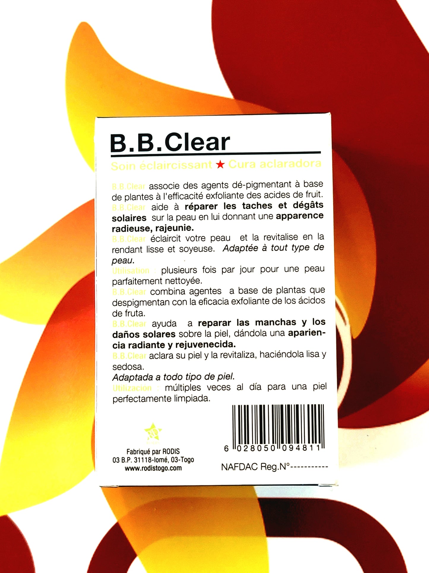 B.B Clear Lightening Soap 190g