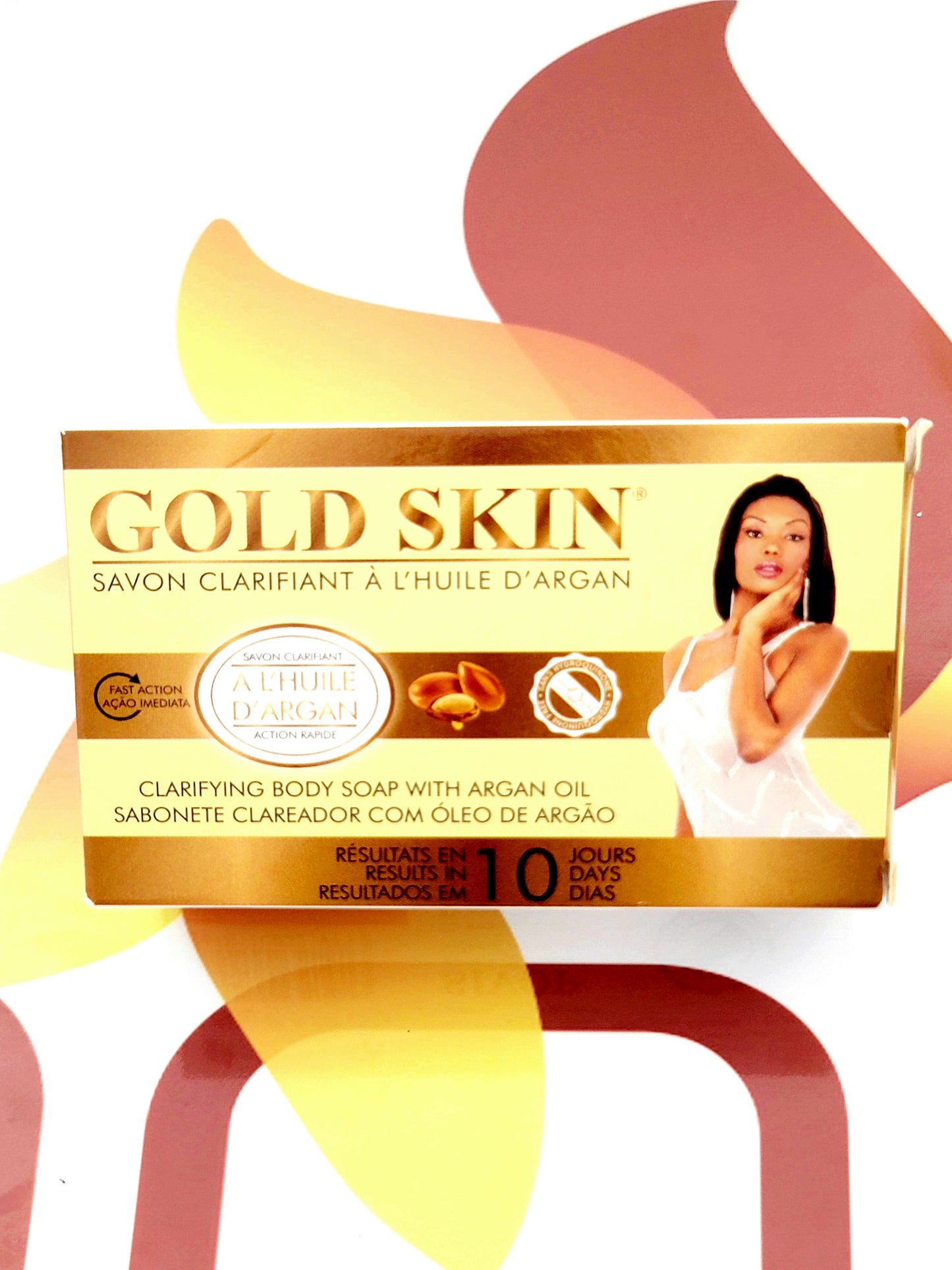 Gold Skin Clarifying Body Soap with Argan Oil 180g