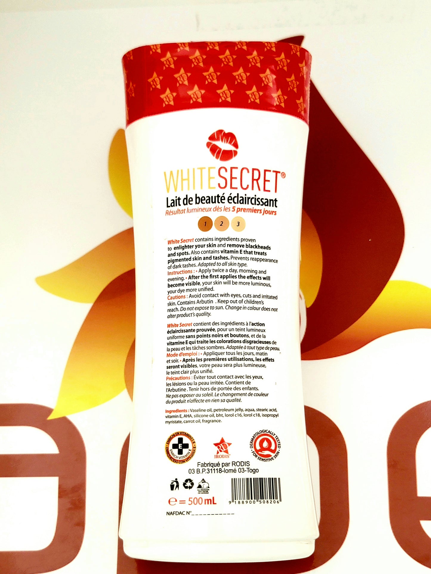 White Secret Lightening Body Lotion 500ml