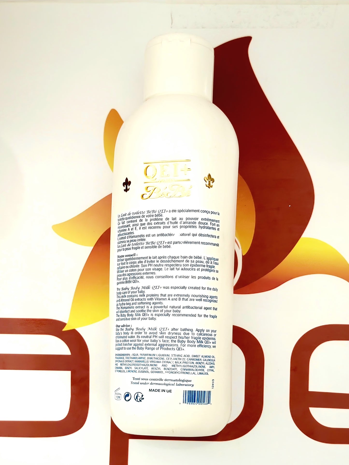 QEI+ Paris BeBe Protecting Cleansing Milk 1000ml