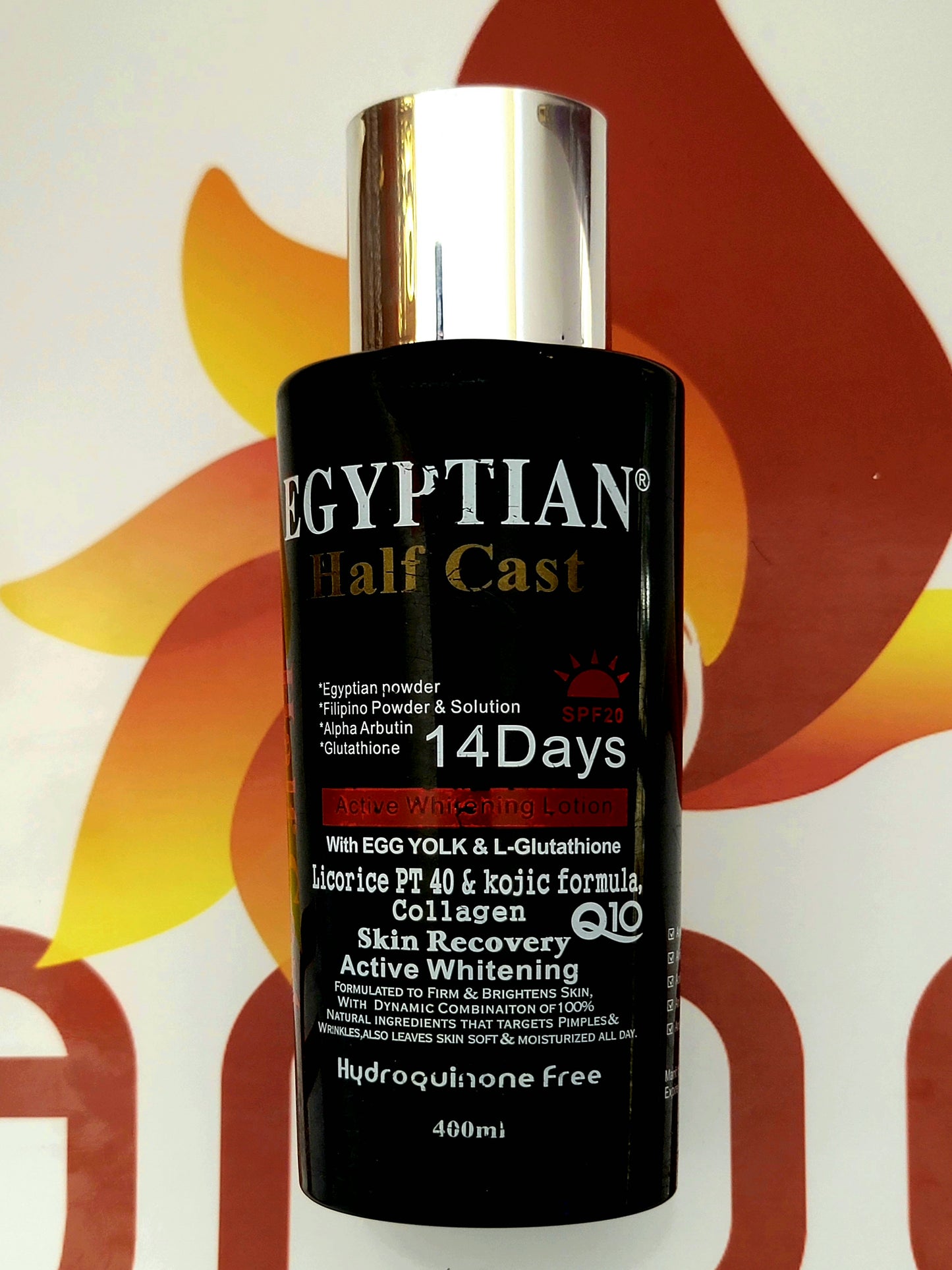 Egyptian Half Cast Active Whitening Lotion 400ml