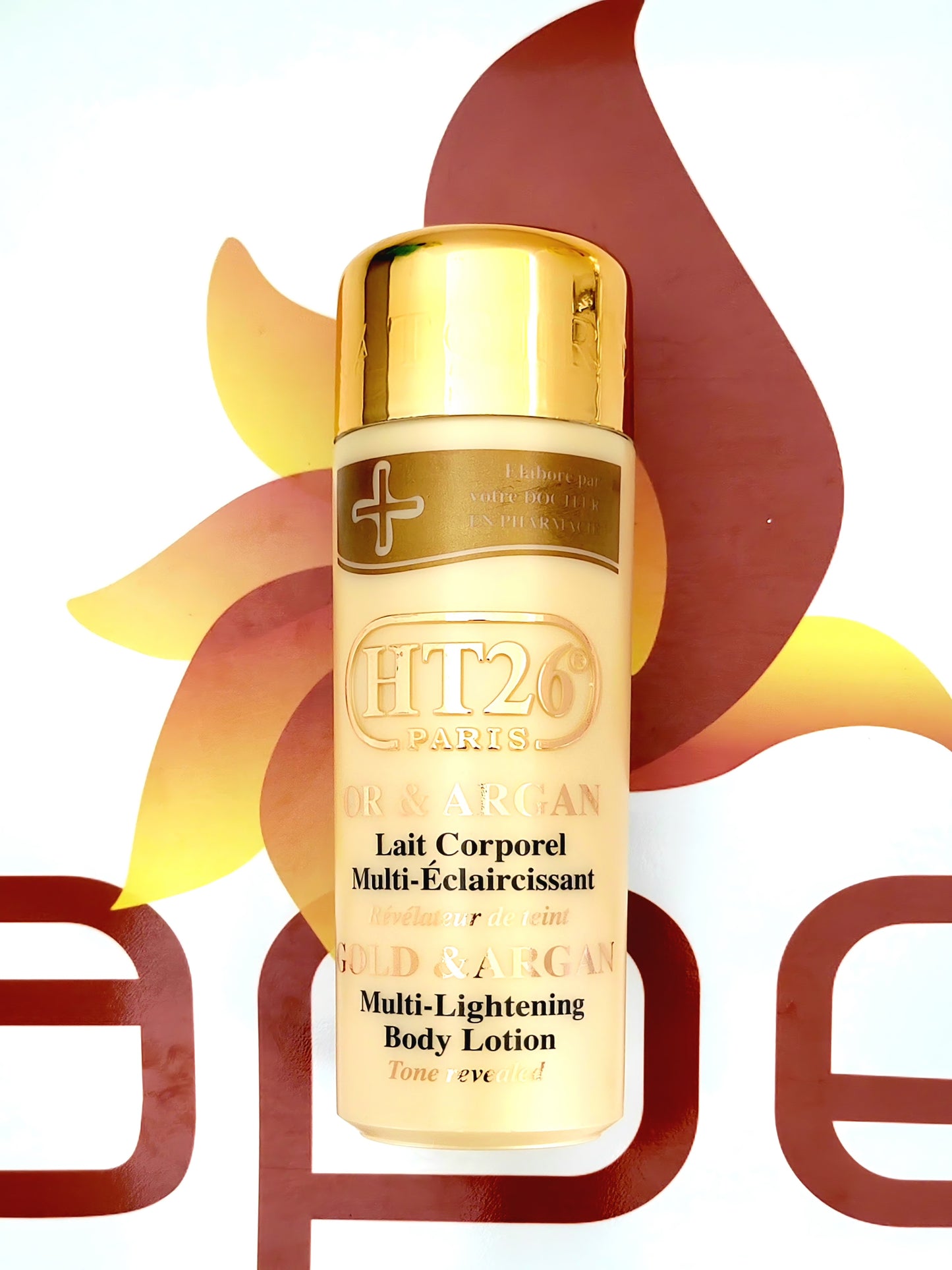 HT26 Paris Gold & Argan Multi-Lightening Body Lotion Tone Revealed 500ml