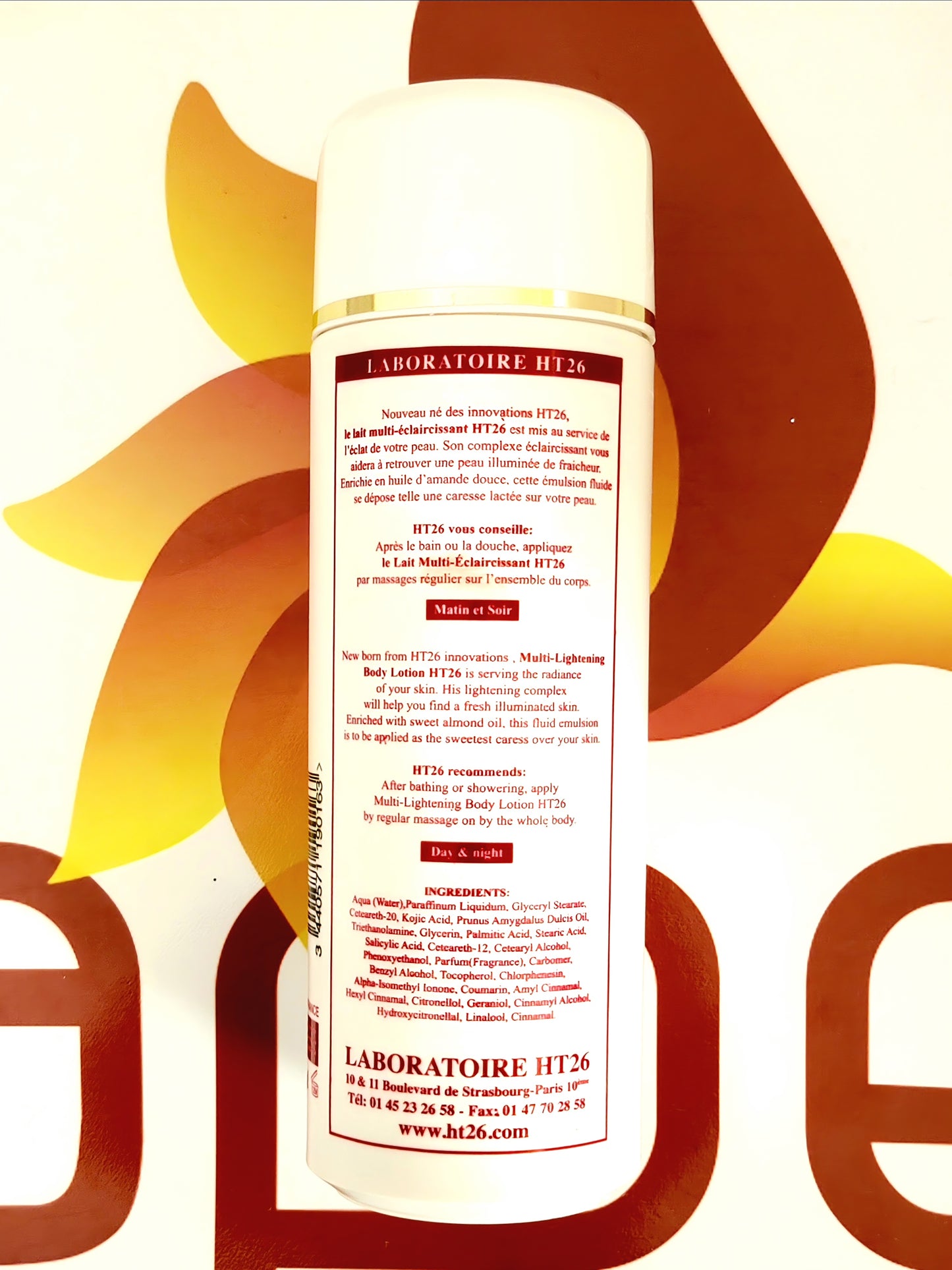 HT26 Paris Anti-Blemishes Multi-Lightening Body Lotion 500ml