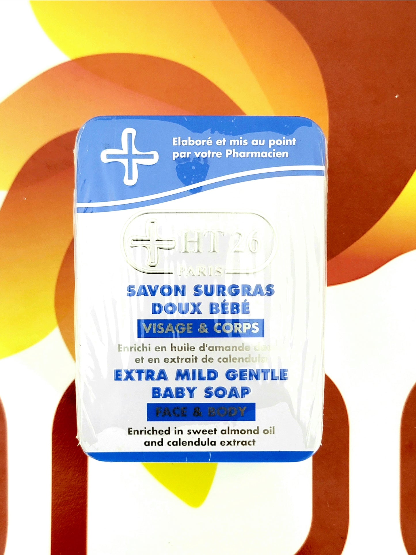 HT26 Paris Extra Mild Gentle Baby Soap Face & Body 200gr