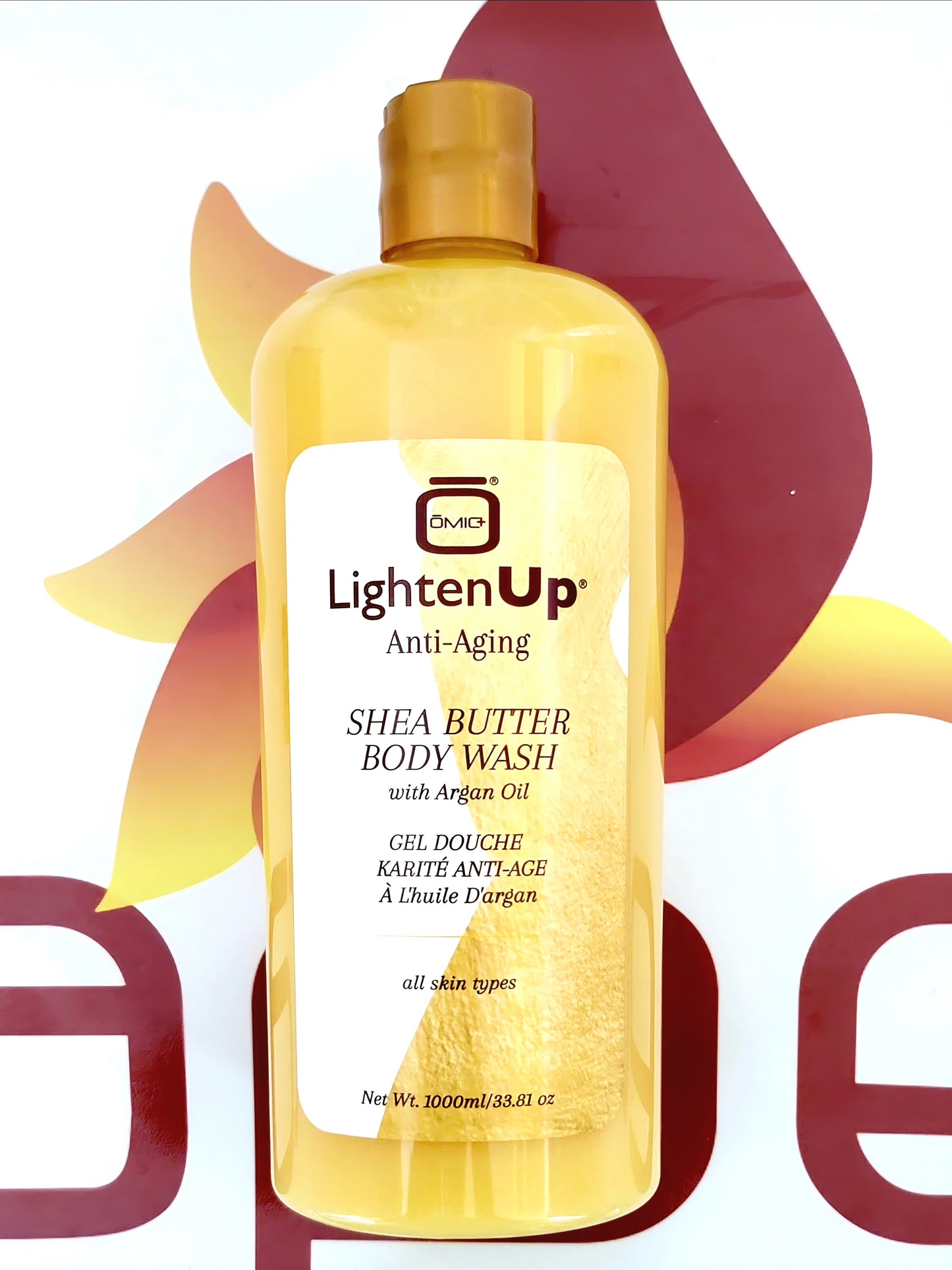 Lighten Up Anti-Aging Shea Butter Body Wash 1000ml
