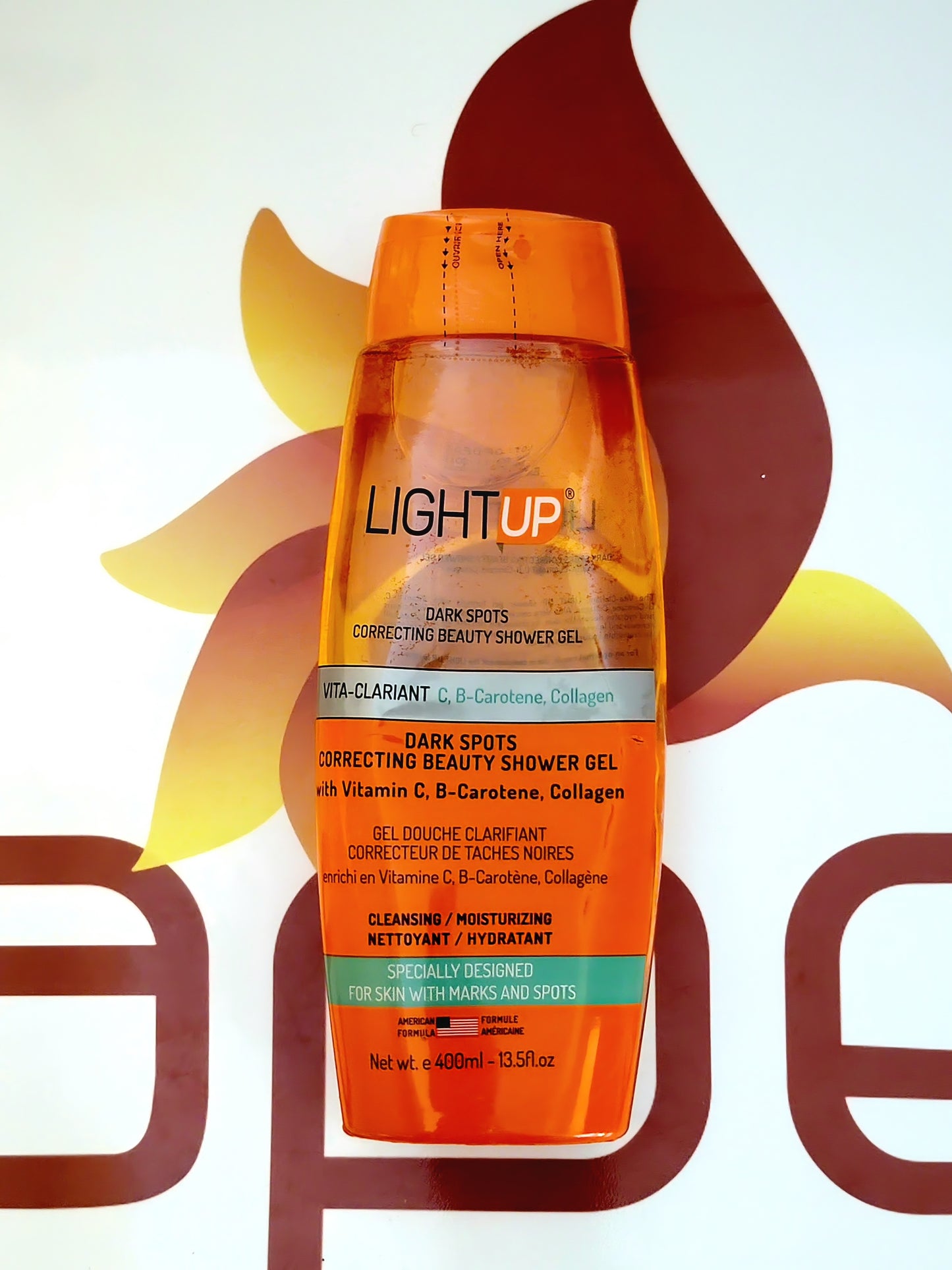 Light UP Dark Spot Correcting Beauty Shower Gel 400ml