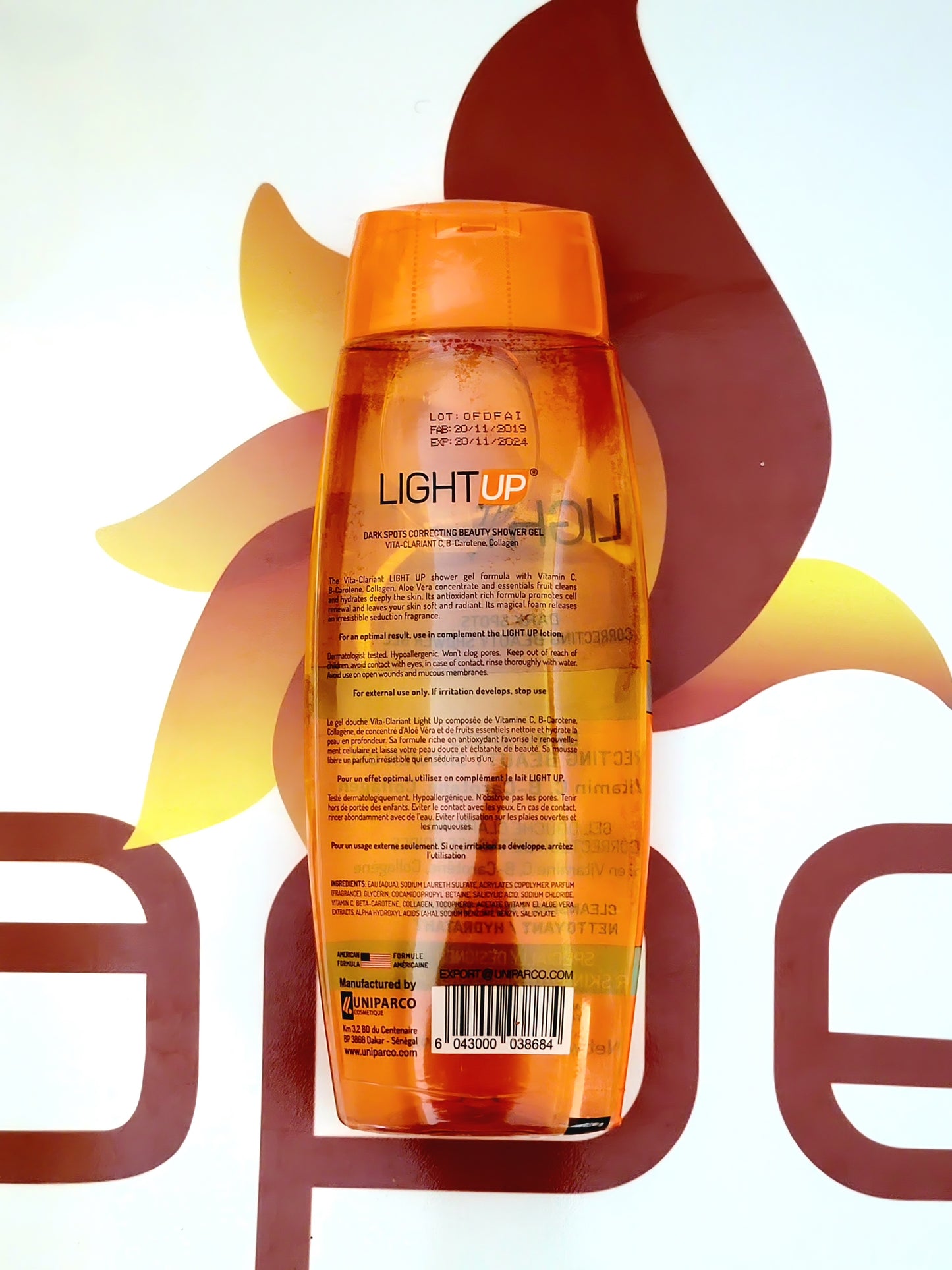 Light UP Dark Spot Correcting Beauty Shower Gel 400ml