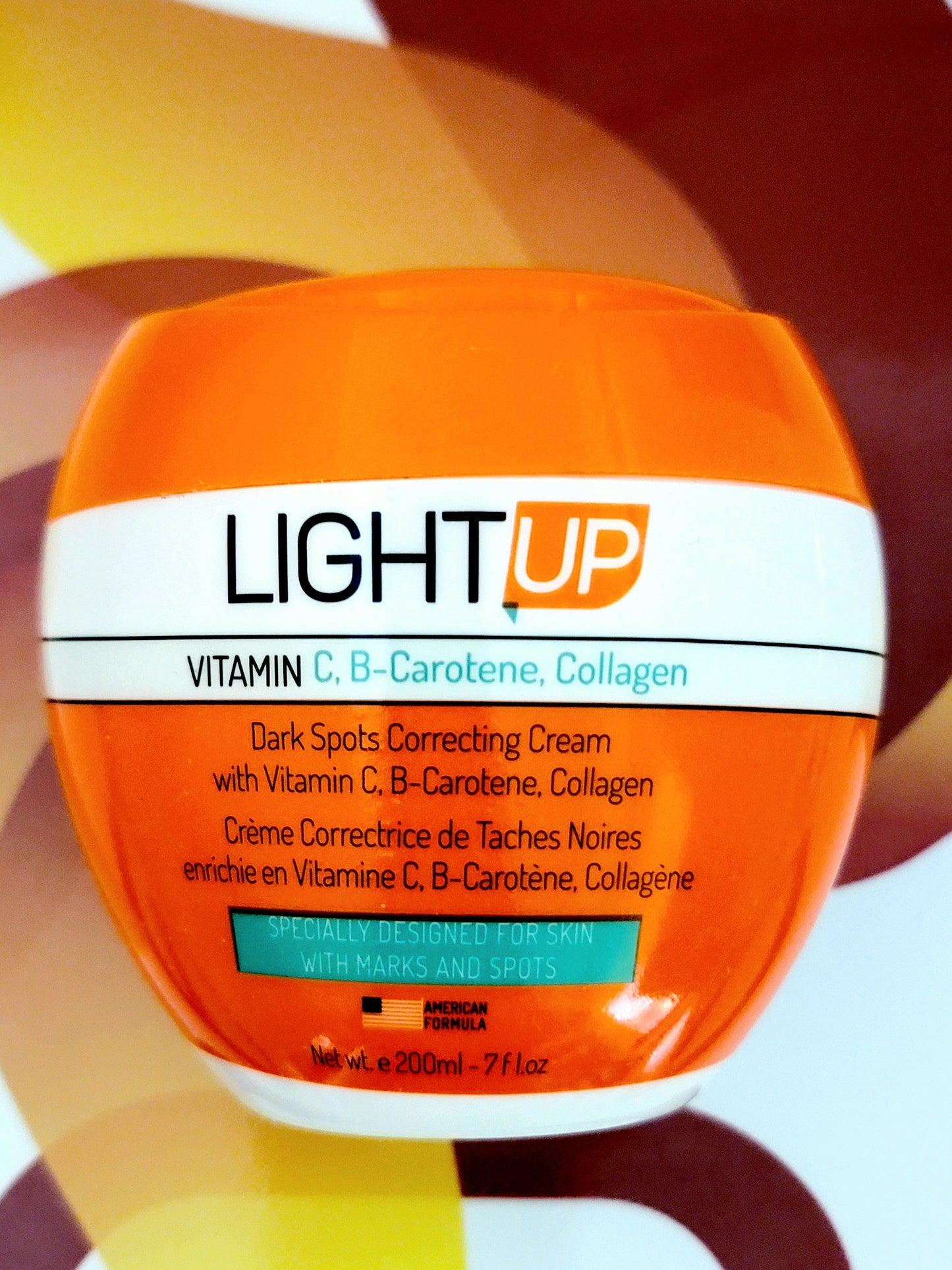 Light Up Dark Spots Correction Cream Vita-Clariant with Vitamin C 200ml