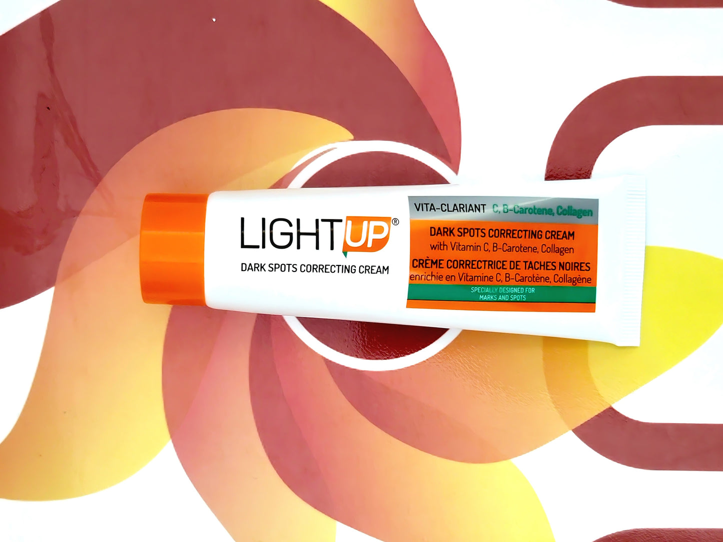 Light Up Dark Spots Correcting Cream with Vitamin C, B-Carotene, Collagen 40g