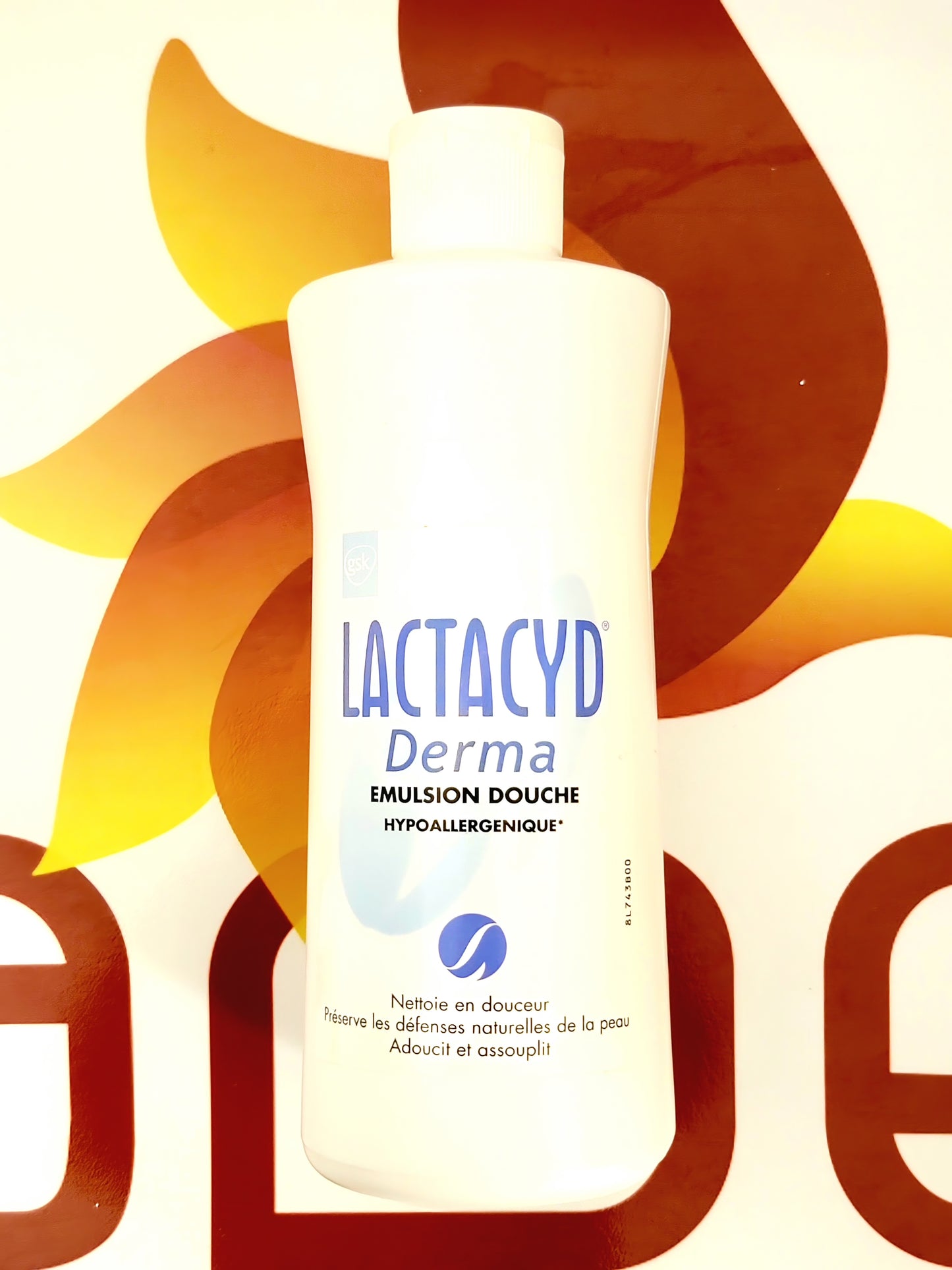 Lactacyd Derma Emulsion Douche Hypoallergenique 500ml