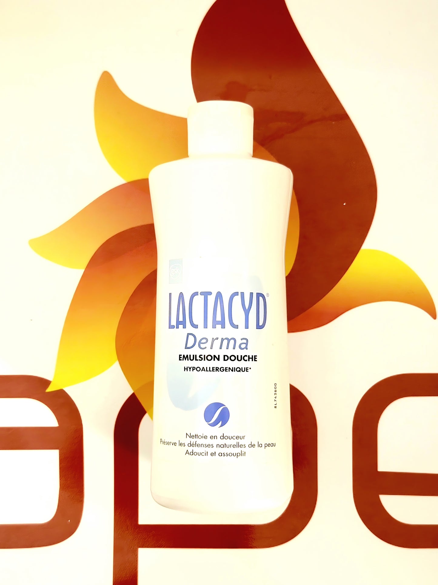 Lactacyd Derma Emulsion Douche Hypoallergenique 500ml