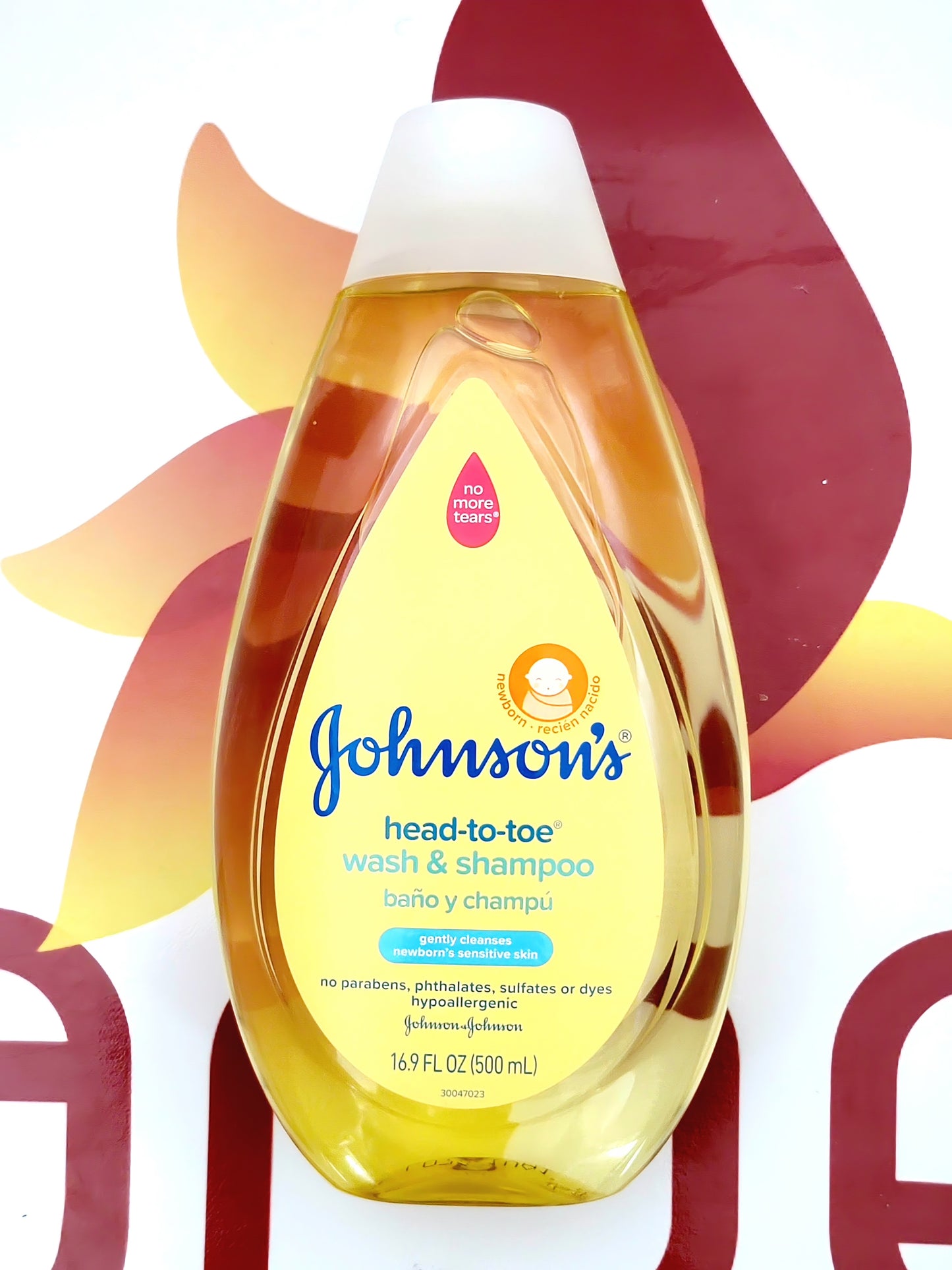 Johnson's Head-To-Toe Wash & Shampoo 500ml