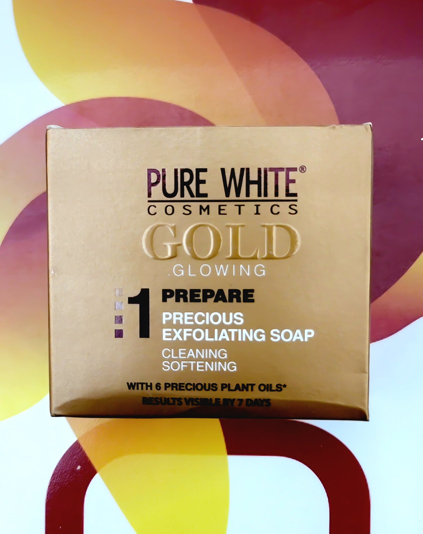 Pure White Gold Glowing & Precious Exfoliating Soap 150g