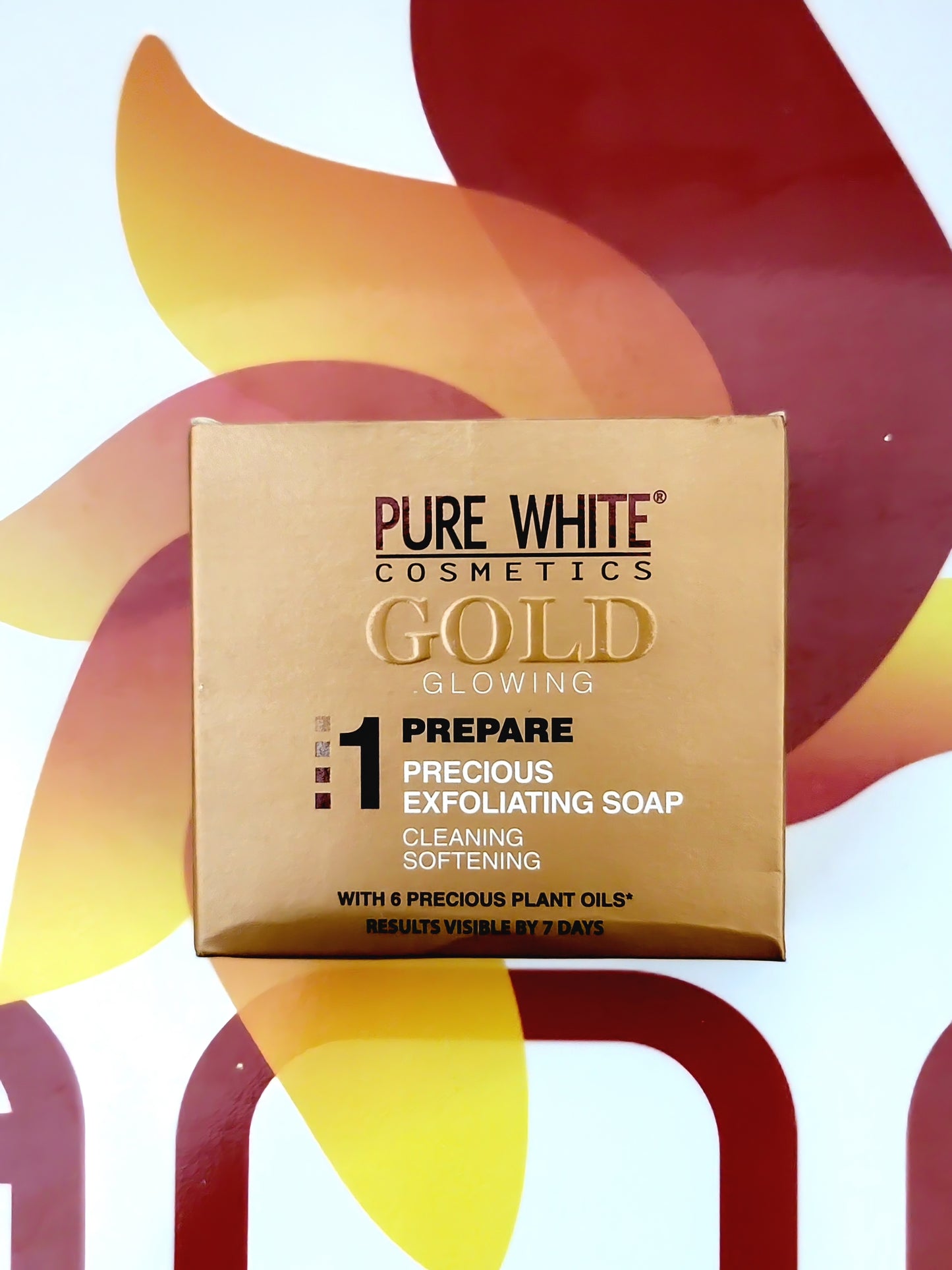 Pure White Gold Glowing & Precious Exfoliating Soap 150g