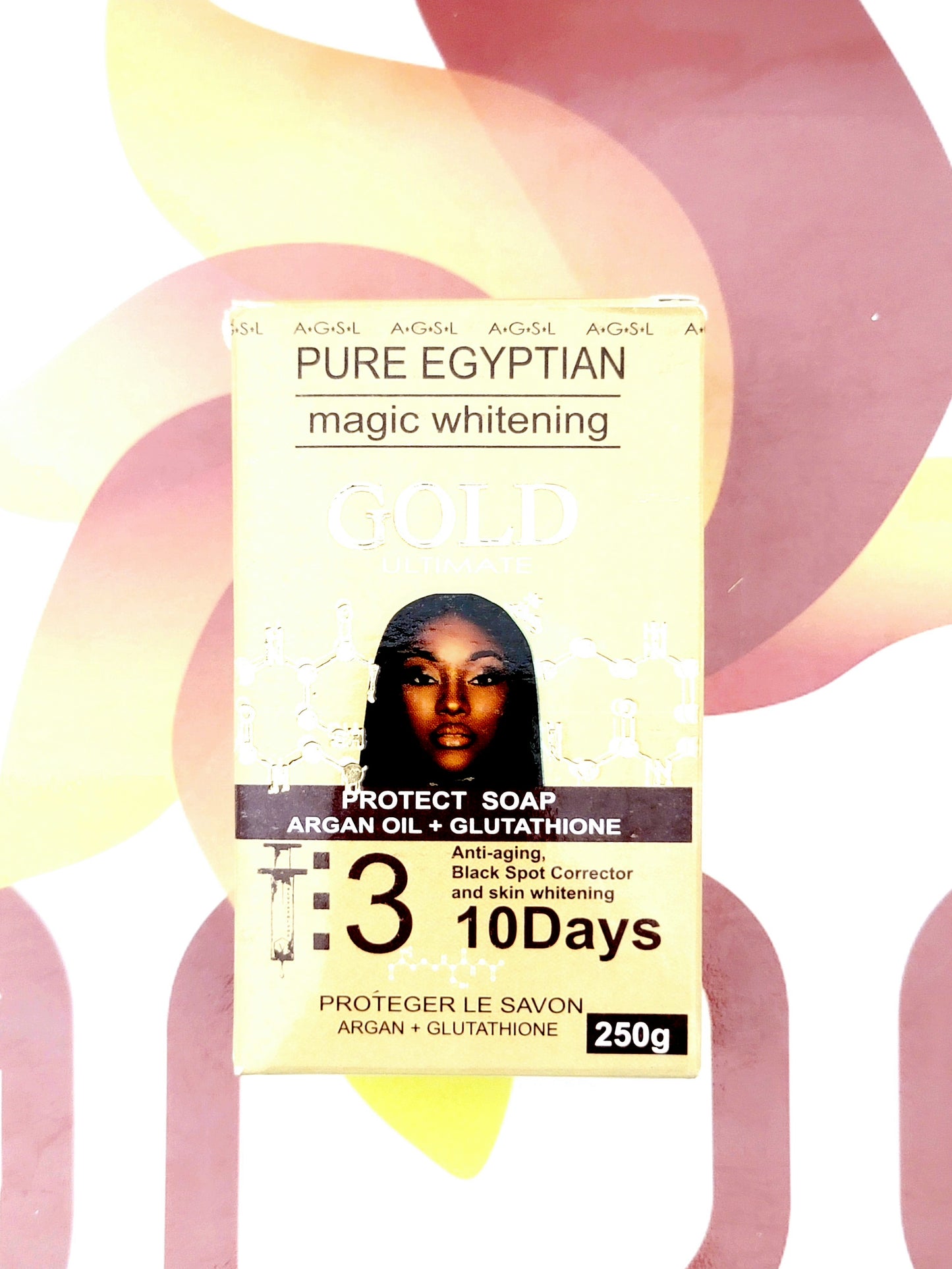 Pure Egyptian Magic Whitening Gold Protect Soap 250g